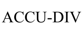 ACCU-DIV