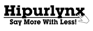 HIPURLYNX SAY MORE WITH LESS!