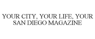 YOUR CITY, YOUR LIFE, YOUR SAN DIEGO MAGAZINE