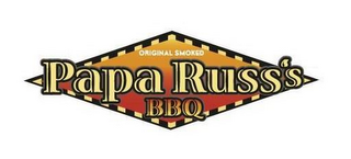 PAPA RUSS'S BBQ ORIGINAL SMOKED