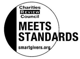 CHARITIES REVIEW COUNCIL MEETS STANDARDS SMARTGIVERS.ORG