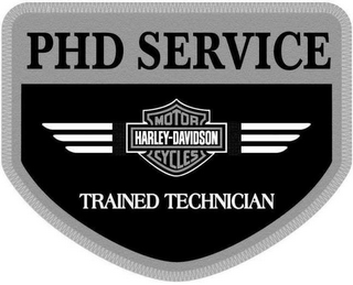 PHD SERVICE HARLEY-DAVIDSON MOTOR CYCLES TRAINED TECHNICIAN