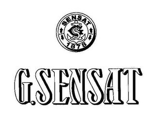 G.SENSAT GS SENSAT 1878