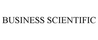 BUSINESS SCIENTIFIC