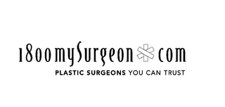 1800MYSURGEON.COM PLASTIC SURGEONS YOU CAN TRUST