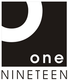 ONE NINETEEN