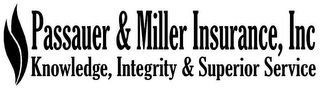 PASSAUER & MILLER INSURANCE, INC KNOWLEDGE, INTEGRITY & SUPERIOR SERVICE