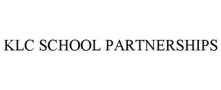 KLC SCHOOL PARTNERSHIPS