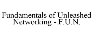 FUNDAMENTALS OF UNLEASHED NETWORKING - F.U.N.