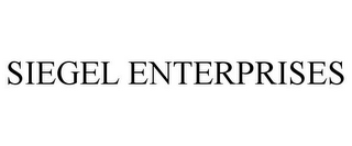 SIEGEL ENTERPRISES