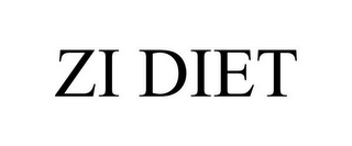 ZI DIET