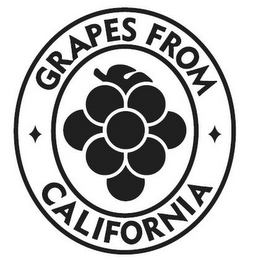 GRAPES FROM CALIFORNIA