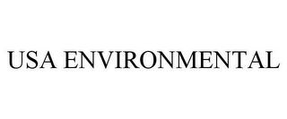 USA ENVIRONMENTAL