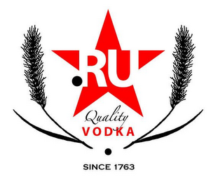 .RU QUALITY VODKA · SINCE 1763