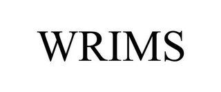 WRIMS