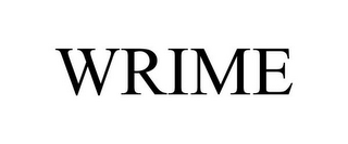 WRIME