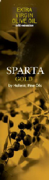 EXTRA VIRGIN OLIVE OIL COLD EXTRACTION SPARTA GOLD BY HELLENIC FINE OILS