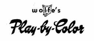 WOLFE'S PLAY-BY-COLOR