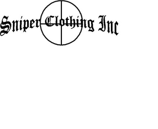 SNIPER CLOTHING INC