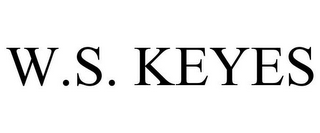 W.S. KEYES