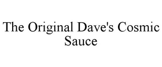 THE ORIGINAL DAVE'S COSMIC SAUCE