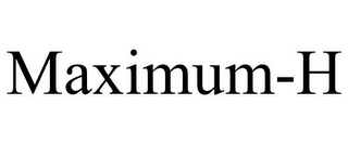 MAXIMUM-H