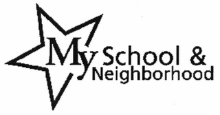 MY SCHOOL & NEIGHBORHOOD