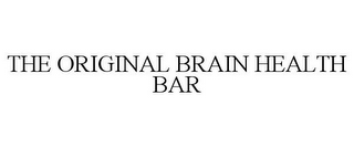 THE ORIGINAL BRAIN HEALTH BAR