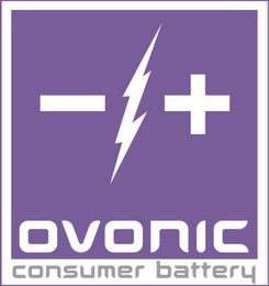 OVONIC CONSUMER BATTERY - +