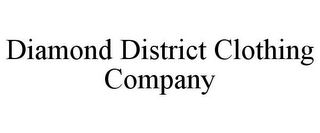 DIAMOND DISTRICT CLOTHING COMPANY