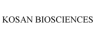 KOSAN BIOSCIENCES