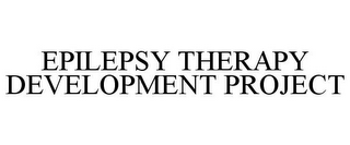 EPILEPSY THERAPY DEVELOPMENT PROJECT