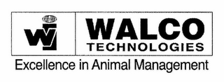 WI WALCO TECHNOLOGIES EXCELLENCE IN ANIMAL MANAGEMENT