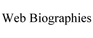 WEB BIOGRAPHIES