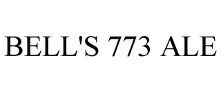 BELL'S 773 ALE