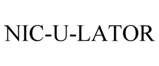 NIC-U-LATOR