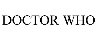 DOCTOR WHO