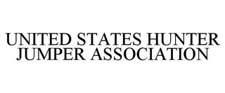 UNITED STATES HUNTER JUMPER ASSOCIATION