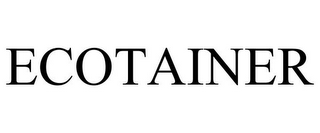 ECOTAINER