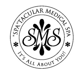 SMS "SPA"TACULAR MEDICAL SPA IT'S ALL ABOUT YOU!
