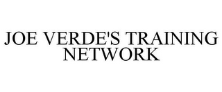 JOE VERDE'S TRAINING NETWORK