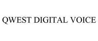 QWEST DIGITAL VOICE