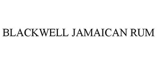 BLACKWELL JAMAICAN RUM