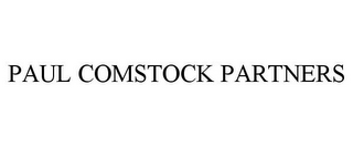 PAUL COMSTOCK PARTNERS