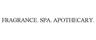 FRAGRANCE. SPA. APOTHECARY.