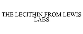 THE LECITHIN FROM LEWIS LABS