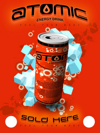 ATOMIC ENERGY DRINK SOLD HERE