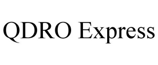 QDRO EXPRESS