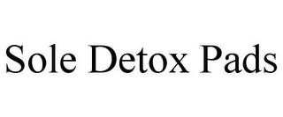 SOLE DETOX PADS