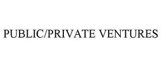 PUBLIC/PRIVATE VENTURES